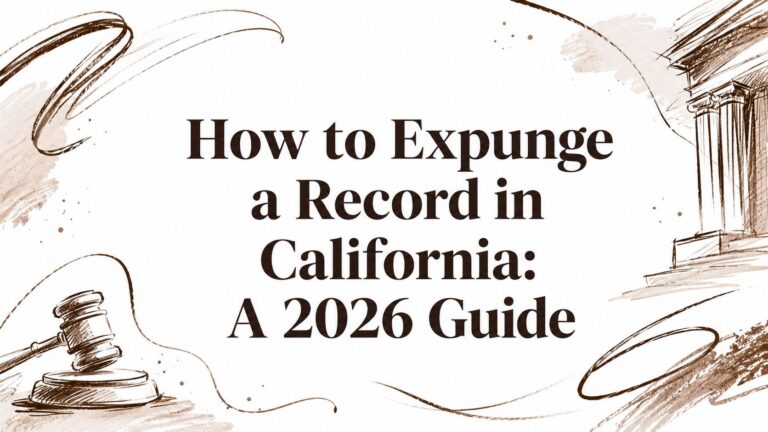 How to Expunge a Record in California: A 2026 Guide