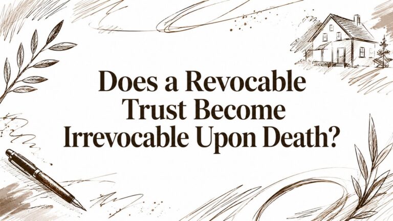 Does a Revocable Trust Become Irrevocable Upon Death?