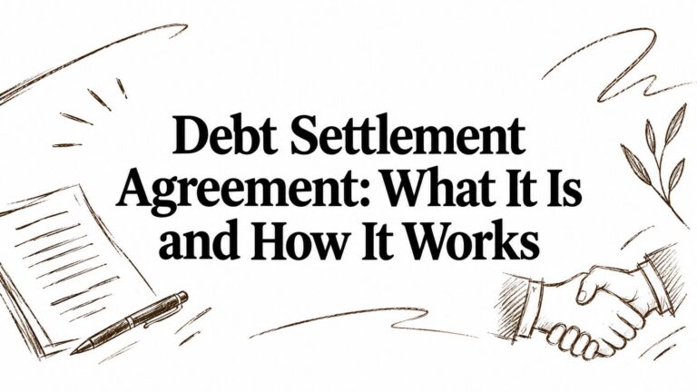 Debt Settlement Agreement: What It Is and How It Works