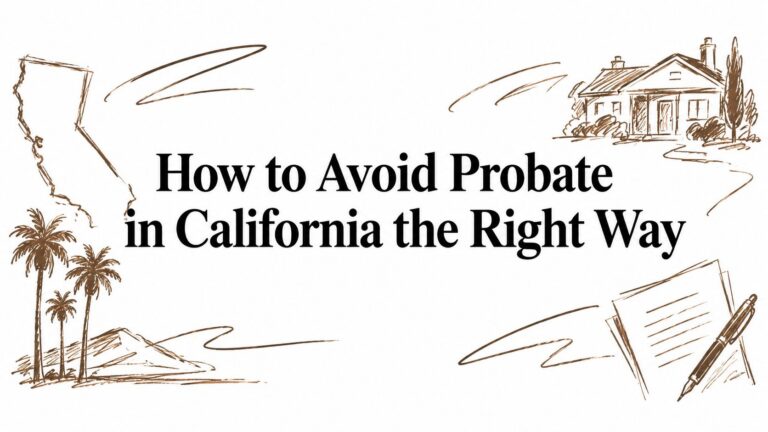 How to Avoid Probate in California the Right Way