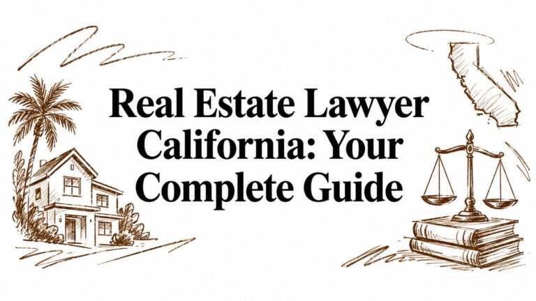 Real Estate Lawyer California: Your Complete Guide
